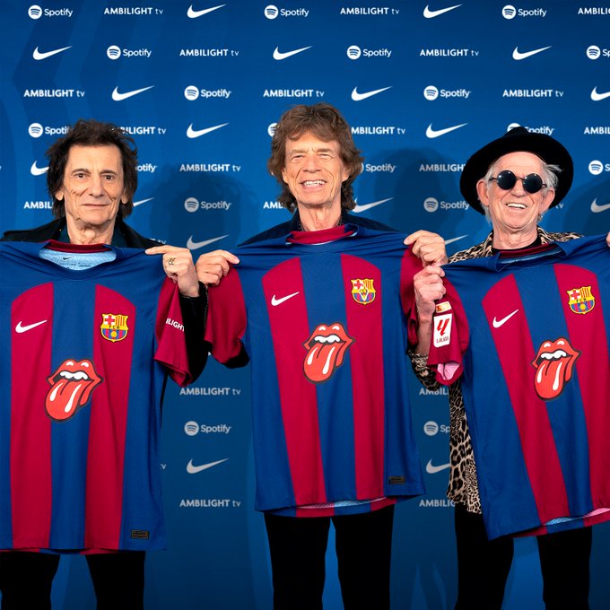 You are currently viewing Barcelona to Display Rolling Stones Logo in Upcoming Clásico