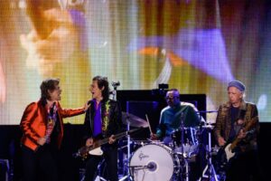 Read more about the article Rolling Stones kick off album launch in New York with guest Lady Gaga