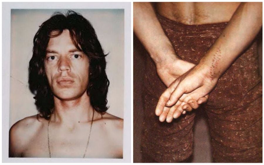 You are currently viewing Andy Warhol’s magical Polaroids of Rolling Stones frontman Mick Jagger