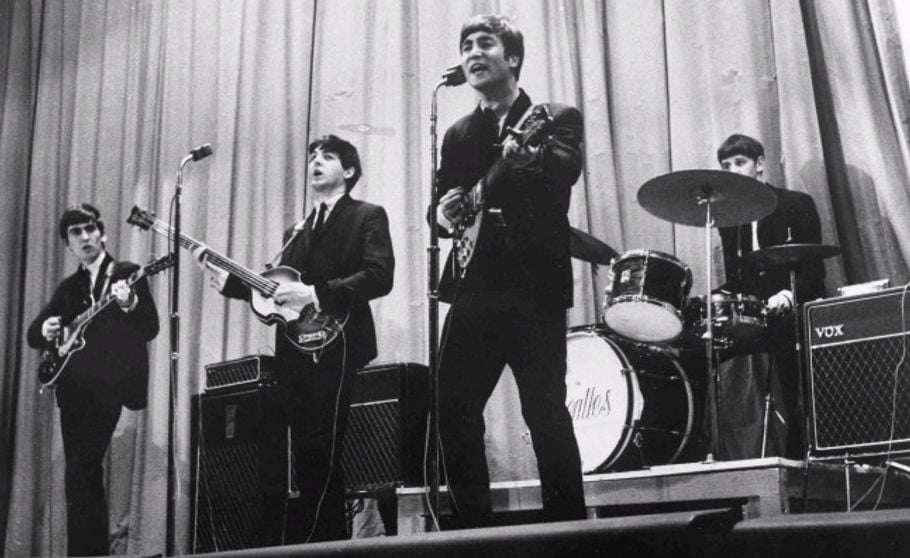 You are currently viewing Relive The Beatles performing at the Royal Variety Performance, 1963